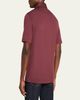 Brunello Cucinelli Men's Wool Blend Polo Shirt - 3