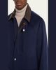 Brunello Cucinelli Men's Wool Leather-Trim Field Jacket - 5