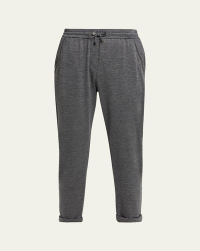 Brunello Cucinelli Monili-Trim Sport Pants