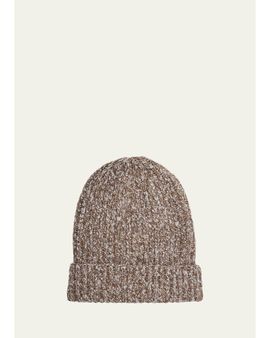 Brunello Cucinelli Sequin-Embellished Cashmere Beanie