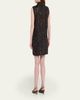 Brunello Cucinelli Sequined Boucle Knit Sleeveless Mini Dress - 3