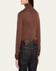 Brunello Cucinelli Shimmering Cashmere-Silk Knit Turtleneck Sweater - 3