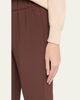 Brunello Cucinelli Silk Crepe Slim-Leg Ankle Pull-On Pants - 5