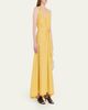 Brunello Cucinelli Sleeveless Belted Cotton Techno Poplin Midi Dress - 4