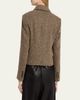 Brunello Cucinelli Sparkling Wool Herringbone Blazer - 3
