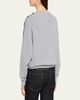 Brunello Cucinelli Sporty Button-Shoulder Cotton Diamante Crewneck Sweater - 3