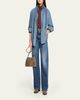 Brunello Cucinelli Straight-Leg Medium Wash Denim Jeans - 2