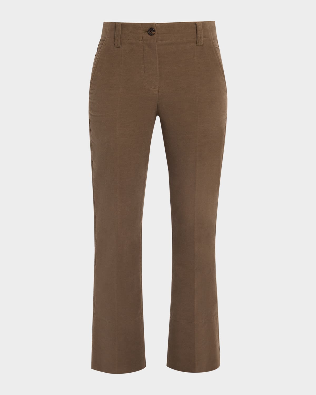 Brunello Cucinelli Stretch Moleskin Flare Pants
