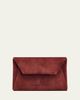 Brunello Cucinelli Suede Envelope Clutch Bag - 1