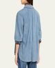 Brunello Cucinelli Suede Long Sleeve Snap Button Shirt - 3