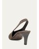 Brunello Cucinelli Suede Snip-Toe Slingback Pumps - 4