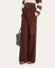 Brunello Cucinelli Suede Wide-Leg Pull-On Pants - 4