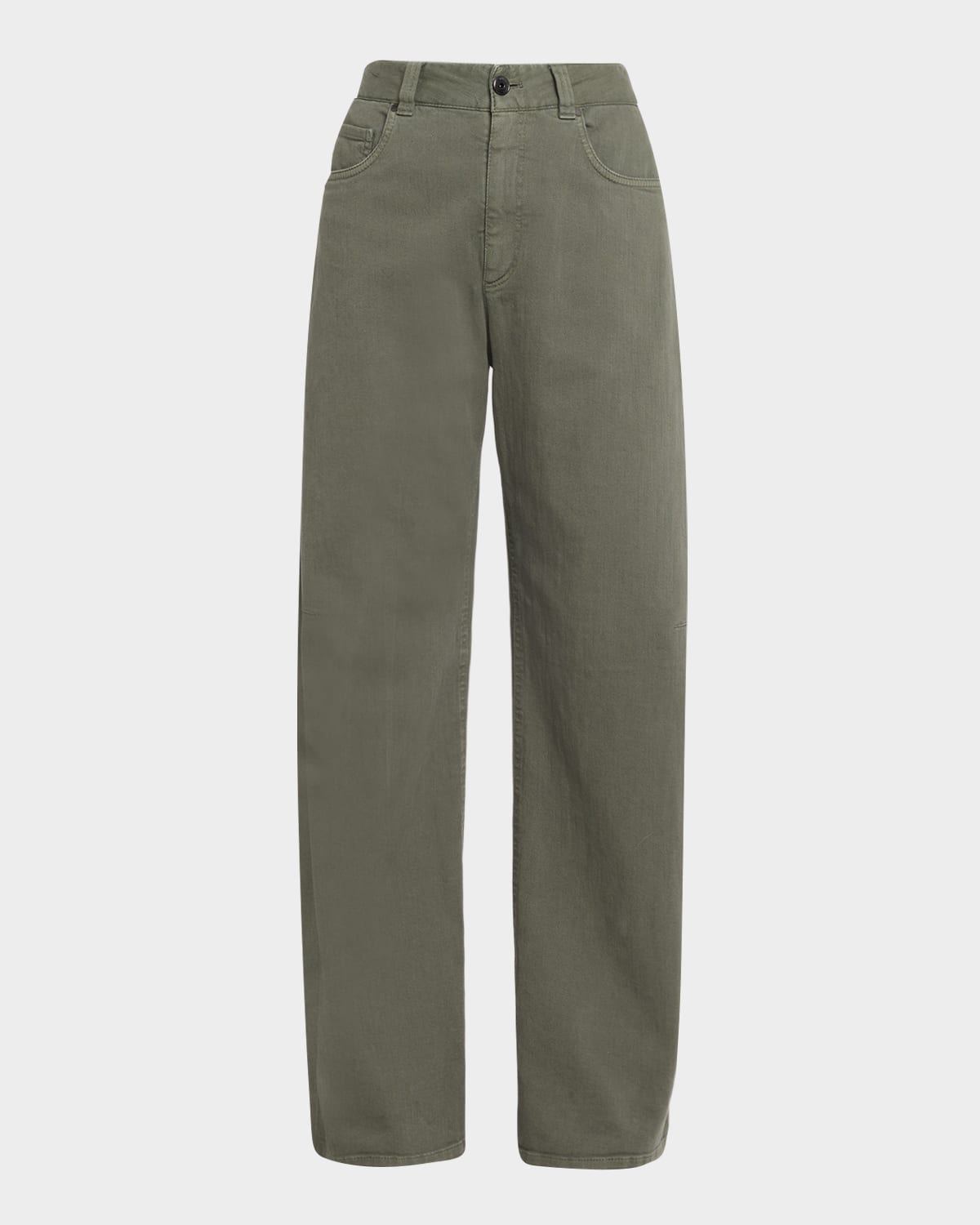 Brunello Cucinelli Super Stretch Wide-Leg Jeans
