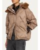 Brunello Cucinelli Superlight Matte Puffer Jacket With Detachable Lamb Shearling Hood - 4