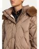 Brunello Cucinelli Superlight Matte Puffer Jacket With Detachable Lamb Shearling Hood - 5