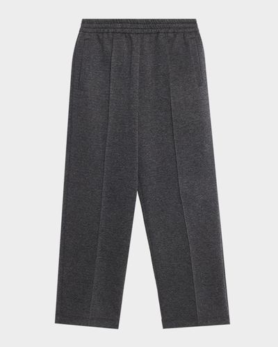 Brunello Cucinelli Techno Cashmere-Cotton Straight-Leg Track Pants