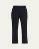 Brunello Cucinelli Tropical Luxury Wool Ankle-Length Trousers - 1