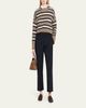Brunello Cucinelli Tropical Luxury Wool Ankle-Length Trousers - 2