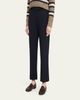 Brunello Cucinelli Tropical Luxury Wool Ankle-Length Trousers - 4