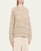 Brunello Cucinelli Winter Ocean Wave Mohair Sweater - 4