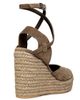 Brunello Cucinelli Women's 80MM Suede Ankle Wrap Espadrilles - 3