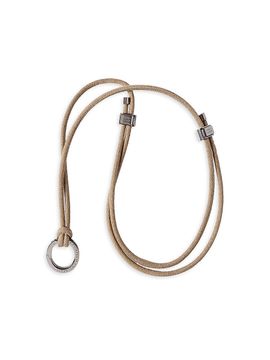 Brunello Cucinelli Women's Alcantara Glasses Cord with Monili