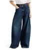 Brunello Cucinelli Women's Authentic Denim Wide Trousers - 2