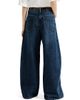Brunello Cucinelli Women's Authentic Denim Wide Trousers - 3