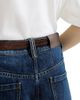 Brunello Cucinelli Women's Authentic Denim Wide Trousers - 4