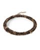 Brunello Cucinelli Women's Brown Hematite Sterling Silver Wrap Bracelet - 2