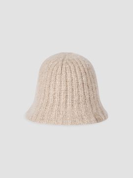 Brunello Cucinelli Women's Cashmere Diamond Yarn Rib Knit Bucket Hat