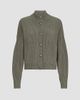 Brunello Cucinelli Women's Cashmere English Rib Cardigan with Monili - 1