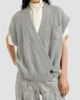 Brunello Cucinelli Women's Cashmere English Rib Wrap Cardigan - 2
