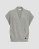Brunello Cucinelli Women's Cashmere English Rib Wrap Cardigan - 7