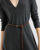 Brunello Cucinelli Women's Cashmere Knit Belted Dress - 6