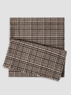 Brunello Cucinelli Women's Cashmere Prince of Wales Scarf