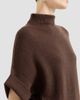 Brunello Cucinelli Women's Cashmere Rib Knit Mock Neck Dress - 6