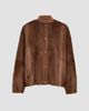 Brunello Cucinelli Women's Cashmere Shearling Bomber Jacket with Monili - 1