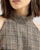 Brunello Cucinelli Women's Checked Alpaca and Wool Dress - 6