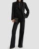 Brunello Cucinelli Women's Comfort No-Fade Denim Flared Trousers with Monili - 2