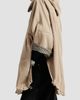 Brunello Cucinelli Women's Cotton and Linen Twill Hooded Outerwear Jacket with Monili - 3