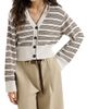 Brunello Cucinelli Women's Cotton Cardigan with Sparkling Stripes - 2