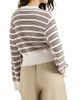 Brunello Cucinelli Women's Cotton Cardigan with Sparkling Stripes - 3