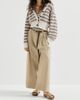 Brunello Cucinelli Women's Cotton Cardigan with Sparkling Stripes - 6