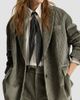 Brunello Cucinelli Women's Cotton Corduroy Blazer with Monili - 4