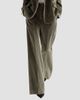 Brunello Cucinelli Women's Cotton Corduroy Loose Trousers with Monili - 5