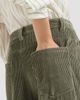 Brunello Cucinelli Women's Cotton Corduroy Loose Trousers with Monili - 6