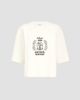 Brunello Cucinelli Women's Cotton Jersey T-Shirt with Embroidery - 7