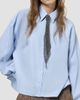 Brunello Cucinelli Women's Cotton Poplin Shirt with Shiny Details - 4