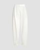 Brunello Cucinelli Women's Cotton Smooth French Terry Pleated Track Trousers - 1